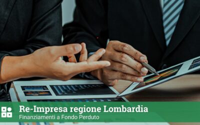 Re-Impresa regione Lombardia: finanziamento a fondo perduto