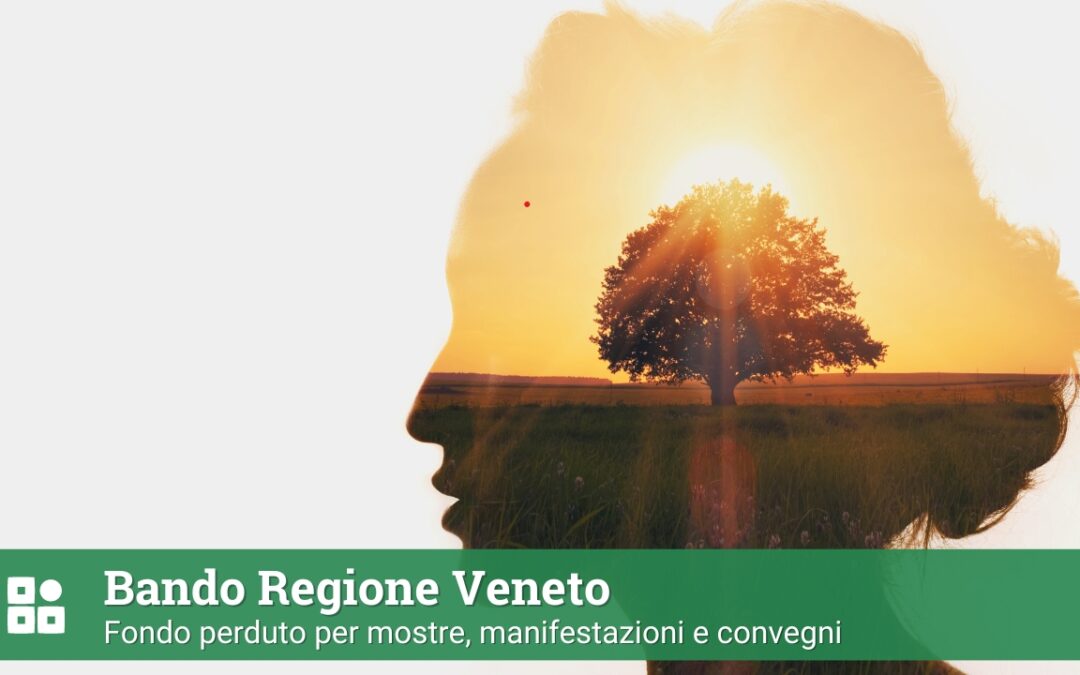 Veneto: fondo perduto per mostre, manifestazioni e convegni